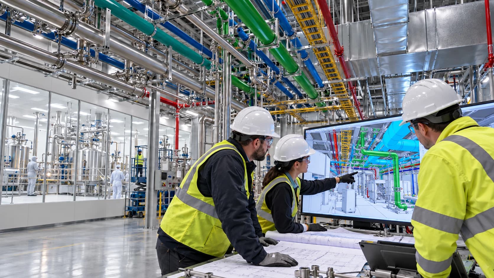 BIM Coordination for Pharmaceutical Construction