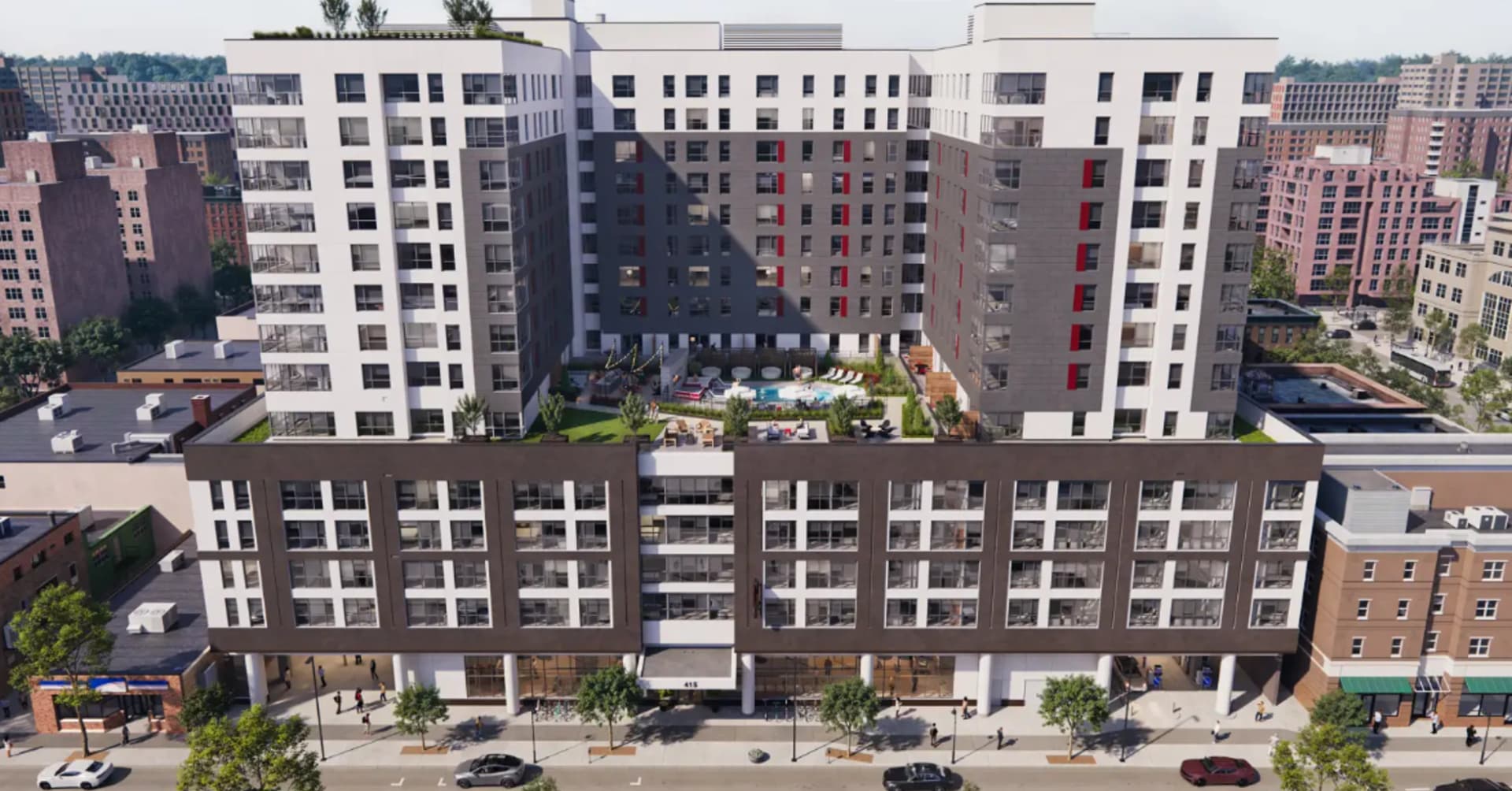 Mixed-Use Student Housing Tower