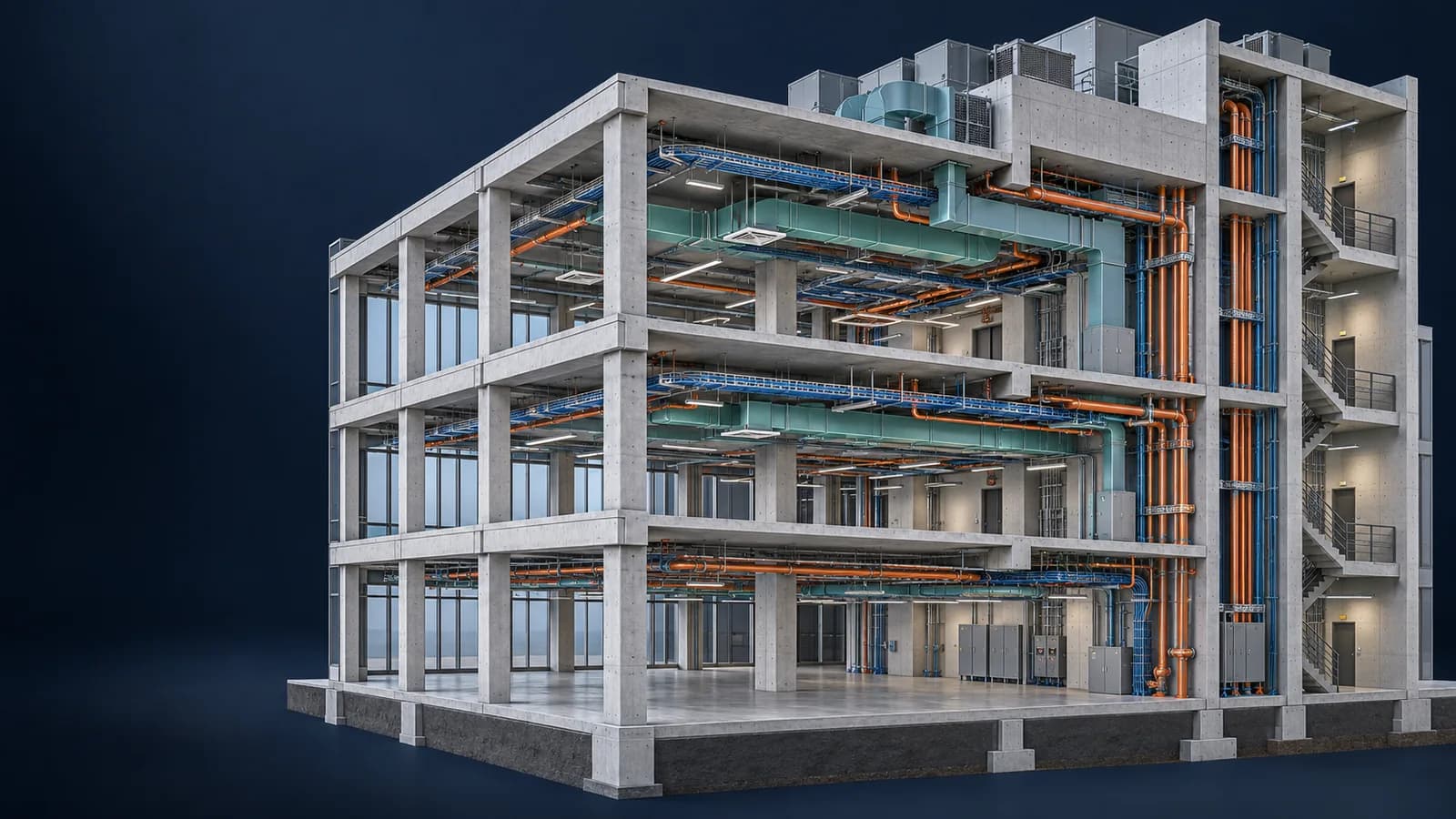 BIM Coordination Services in Peru | MEP Clash Detection